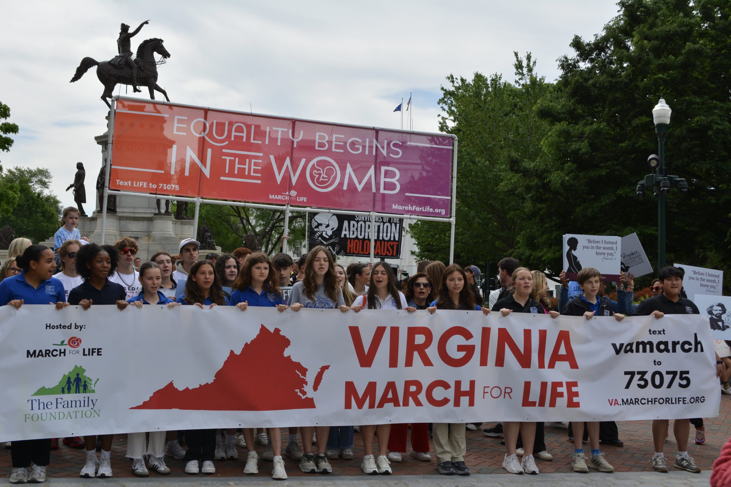 Thousands “March for Life” in Richmond