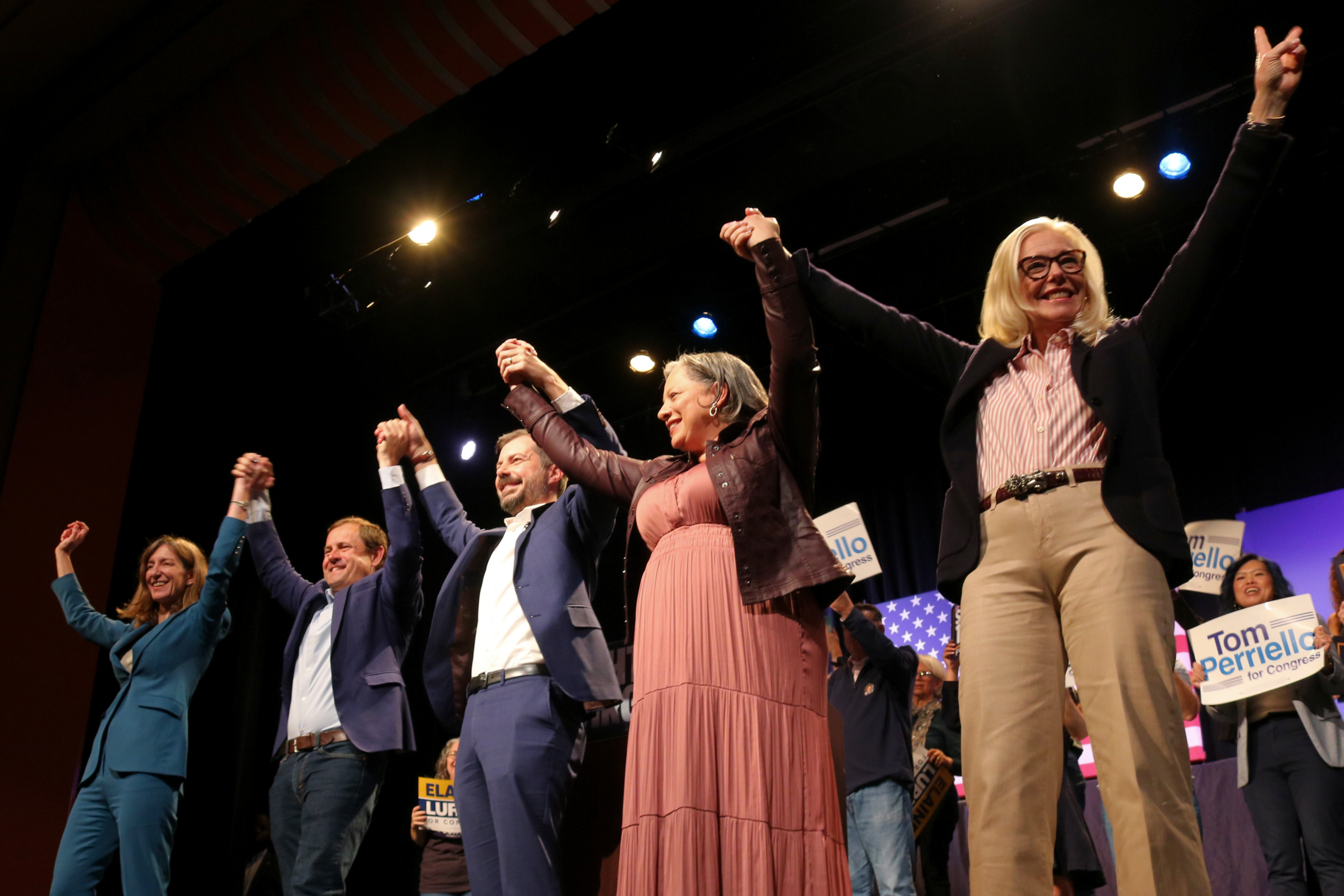 Pete Buttigieg rallies with Taylor, Luria, Perriello